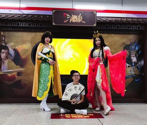 杭州地铁被三国武将“入侵”？原来是他们搞的事情！