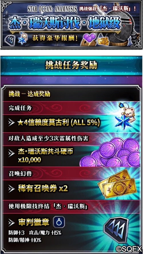 FFBE五一长假爽不停！各种活动好礼不断！