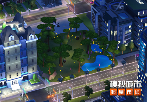 《模拟城市：我是市长》为城市献上美好的仲夏夜