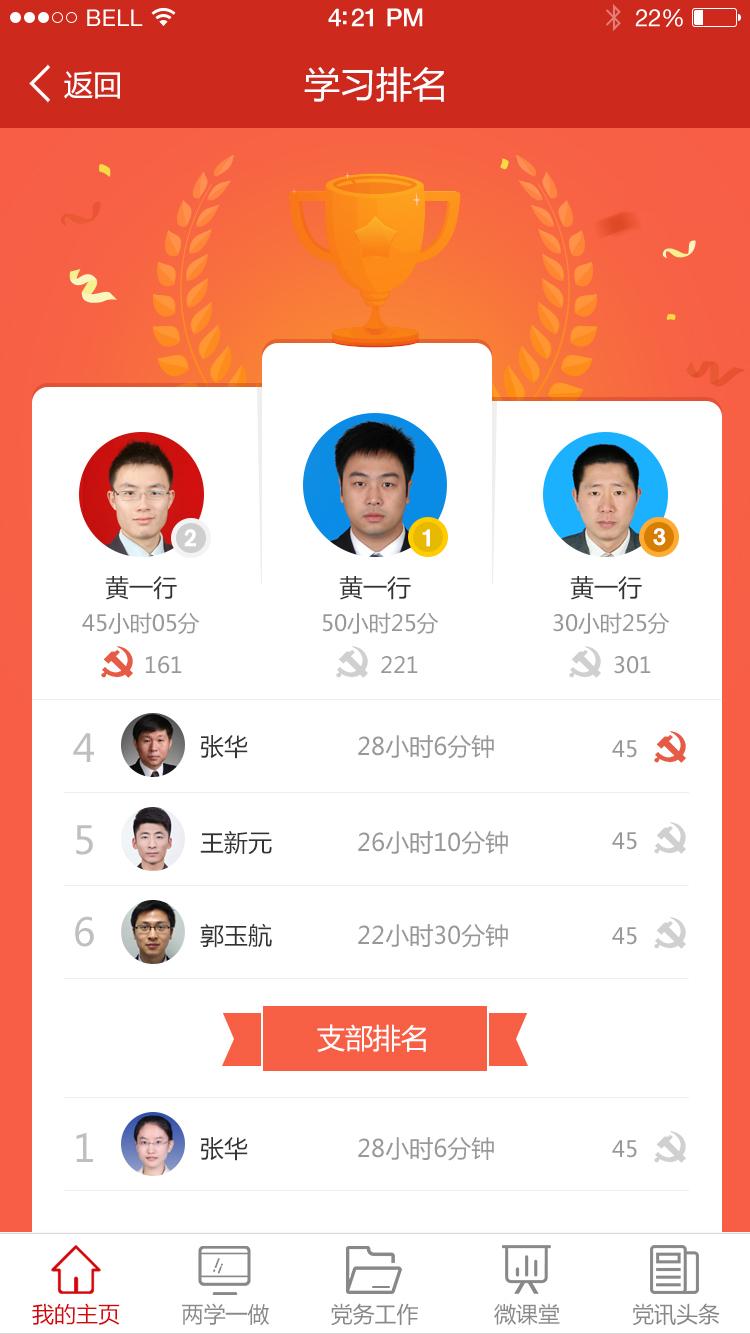 渭南互联网党建云平台截图(3)