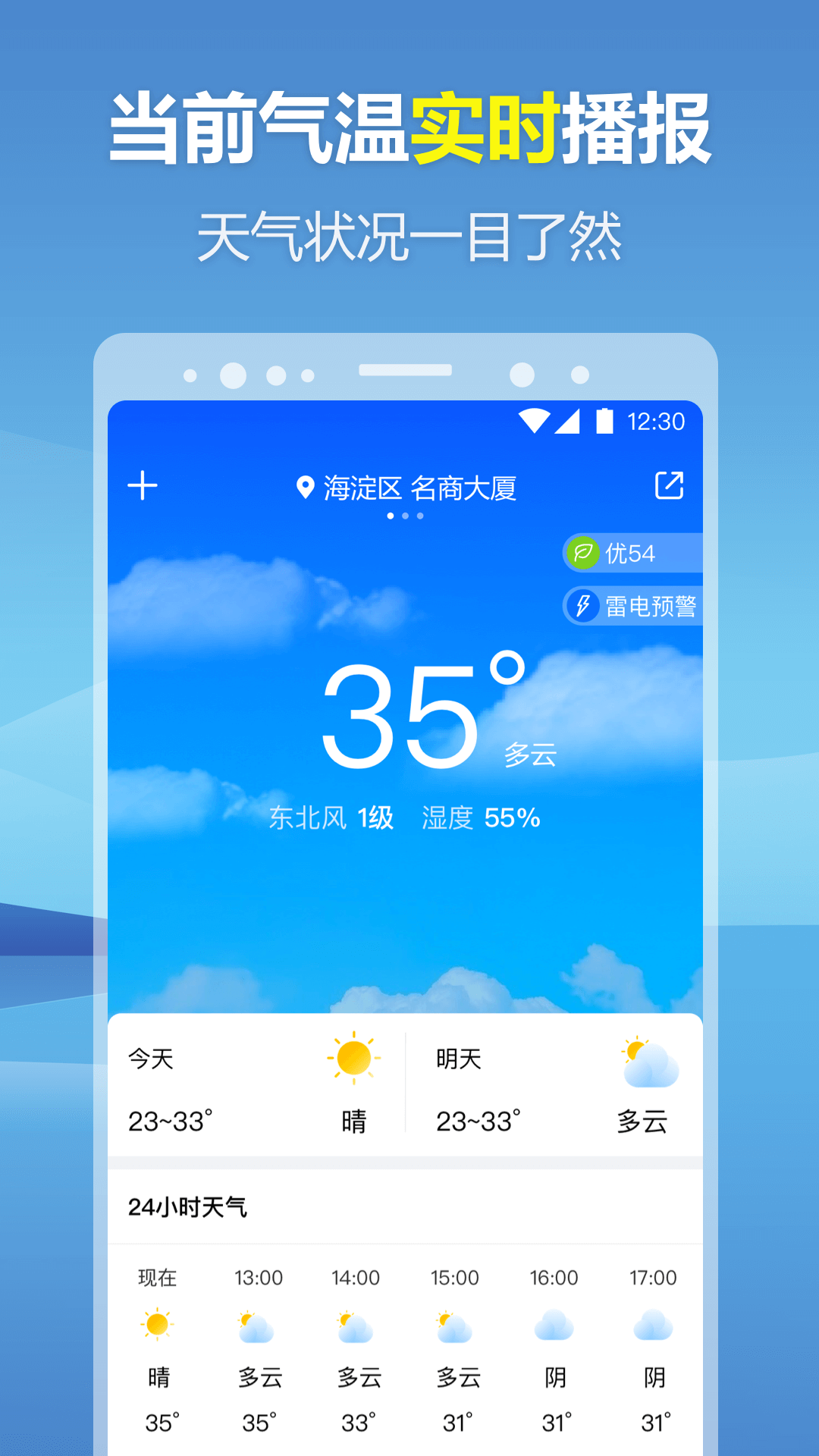 暖心天气预报_图片1