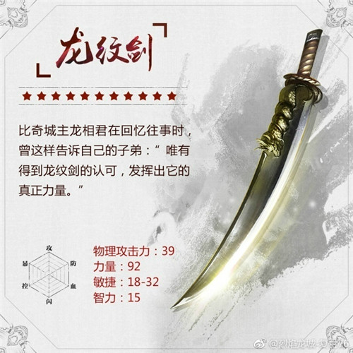 龙纹剑