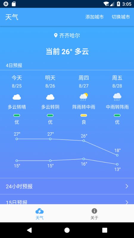 极速天气app图1