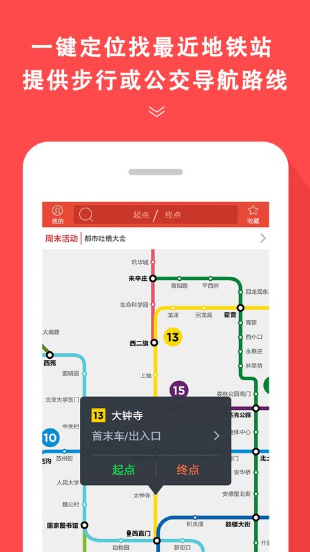 地铁通app图2